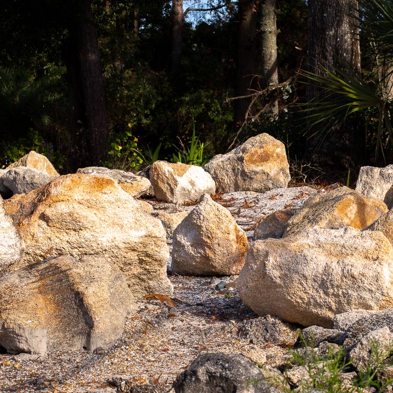 Coquina Boulders