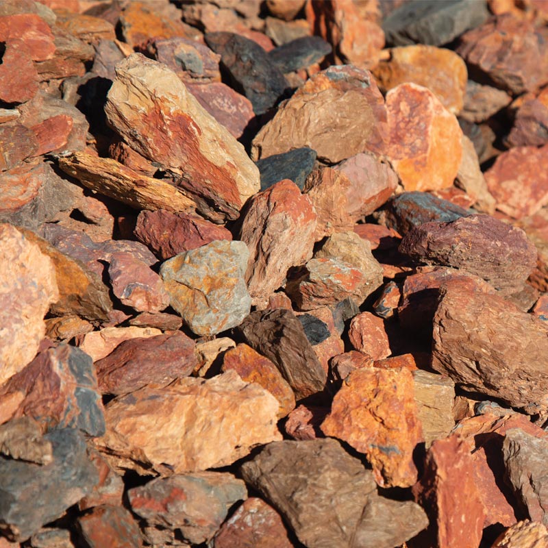 Crimson Red Rock Gravel