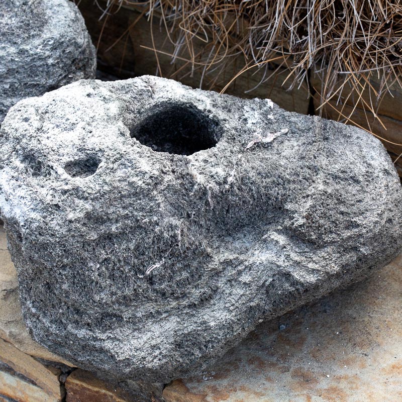 Feather Rock Planters