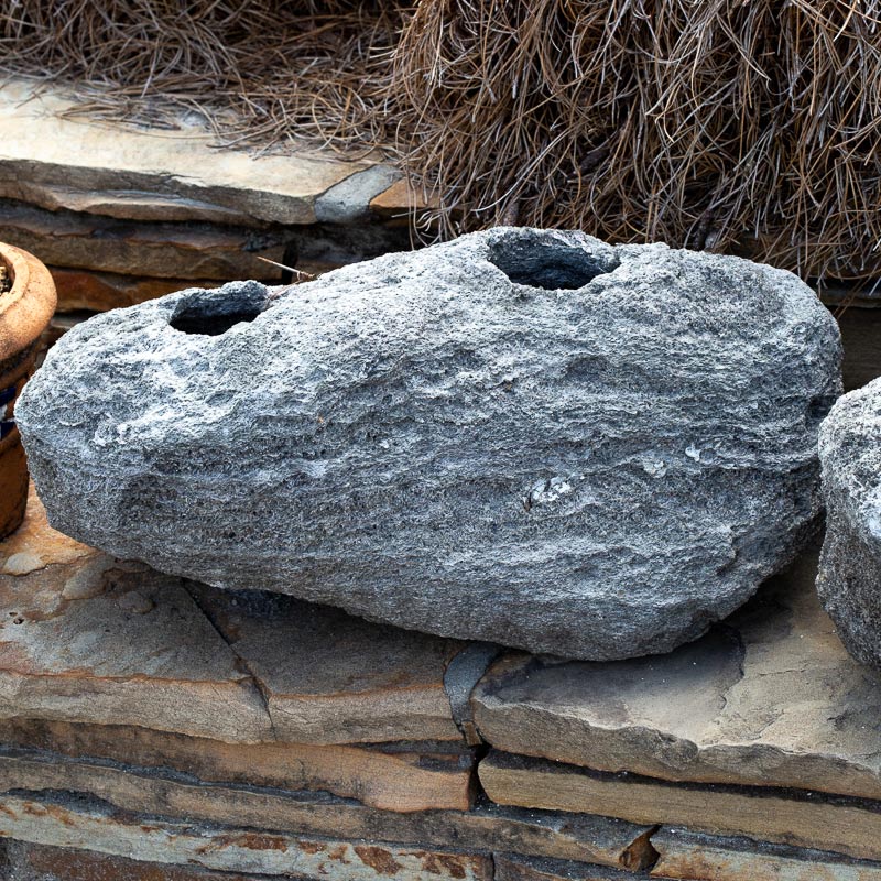Feather Rock Planters