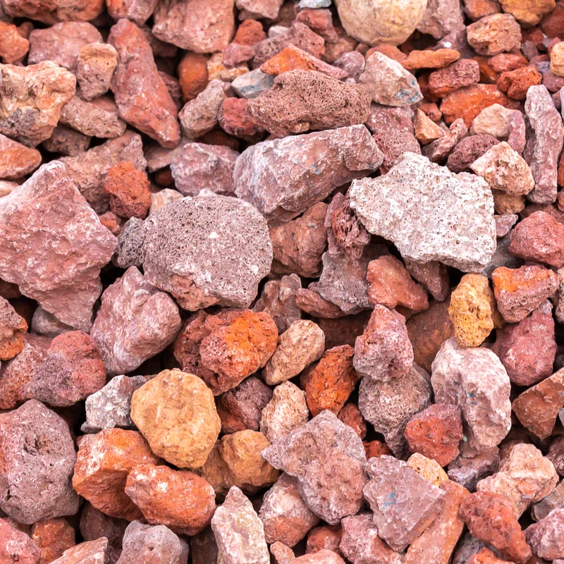 Red Lava Rock Gravel