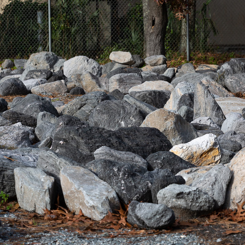 feather rock boulders for landscaping