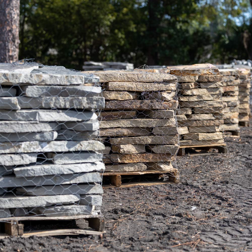 stack of gray and brown flagstone for sale jacksonville fl 
