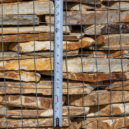 Pine Log Wallstone